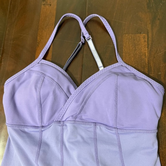Lululemon Cross Back Tank Top Women’s Size 6 Purple - Picture 2 of 5